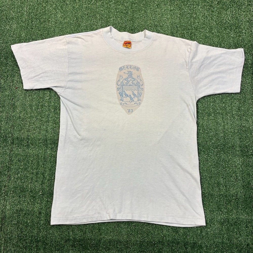 Vintage 1983 Mellor Crest Graphic T-shirt